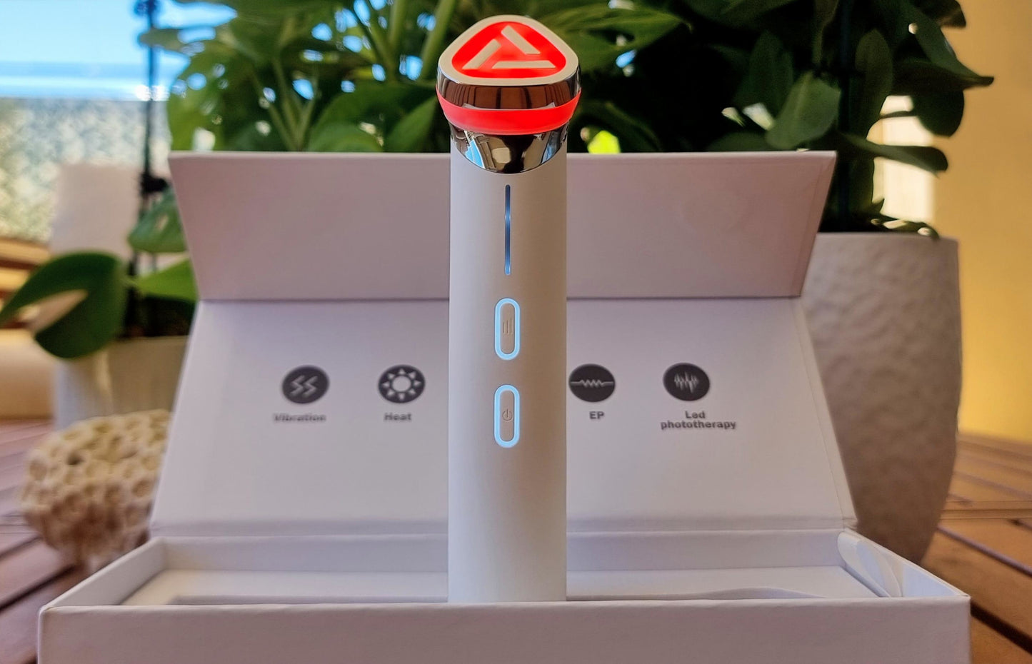 The Lumipore LED Rejuvenation Wand - Light and Skin Stimulation